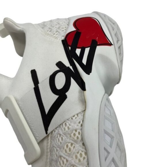 Roger Vivier Viv Run Sneakers Lovely Printed Neoprene, Mesh And‎ Leather Sz 40 - Picture 8 of 14